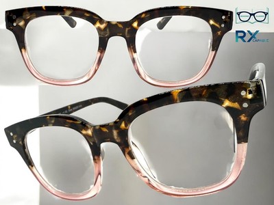 Classic Elegant Vintage Retro READING EYE GLASSES READERS Tortoise Frame +1.50