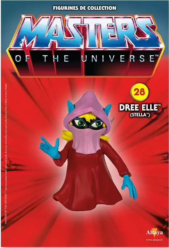 Figurine Dree Elle Masters of the Universe N28 Altaya en PVC de 12cm