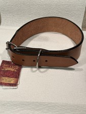 HILASON Heavy Duty Leather Dog Collar Large