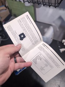 Vtg 1990 PIPE DREAM Nintendo NES Game Original Instruction Manual Booklet *ONLY*