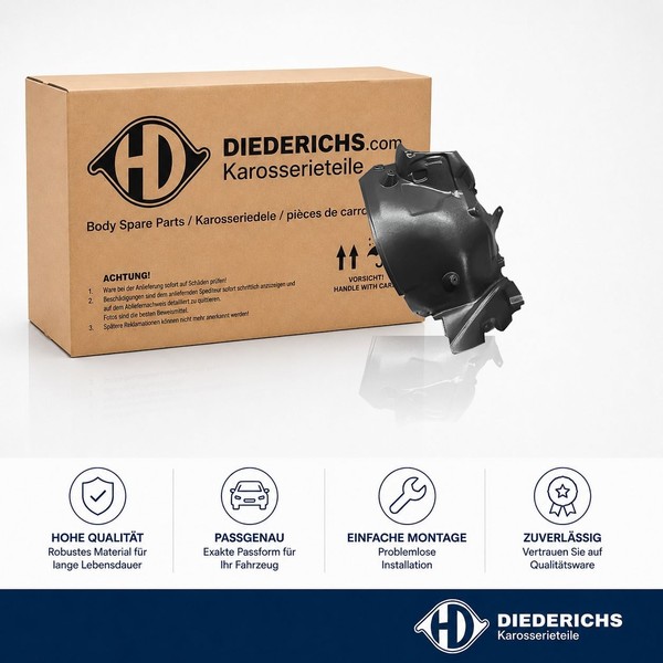 Verkleidung Radhaus Vorne Hinten Rechts Diederichs 1672016 FÜR Mercedes-image