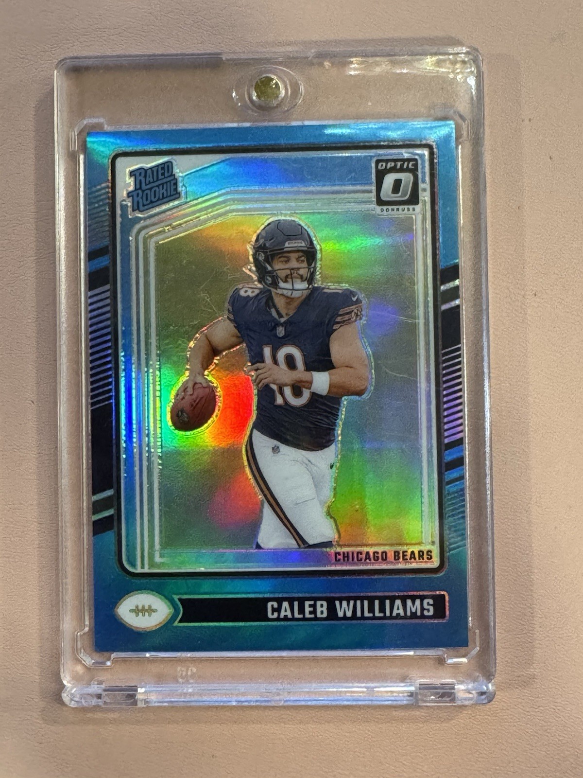2024 Panini Donruss Optic-RATED ROOKIE Caleb Williams #201 Aqua Prizm /299 🔥
