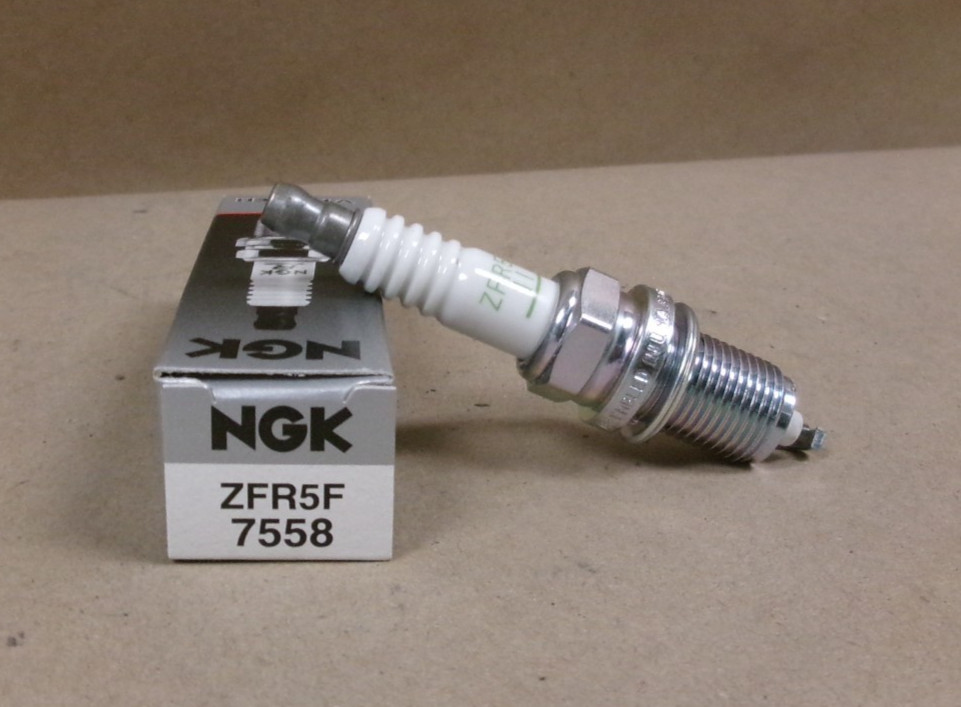 New NGK 7558 ZFR5F Spark Plug