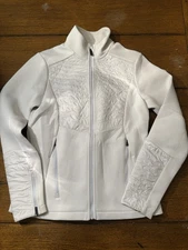 Peak Performance Women’s Medium Full Zip Jacket White