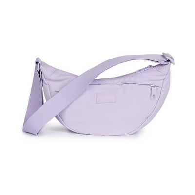 JanSport Unphased Soft Nylon Crossbody Bag - Pastel Lilac