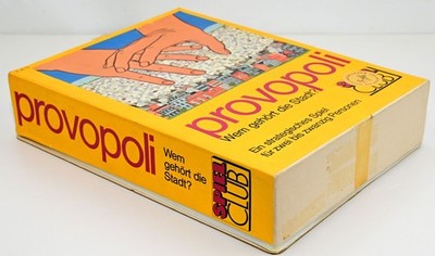 Strategiespiel Provopoli: Wem gehört die Stadt? 1970-er Spielclub-Edition Top!