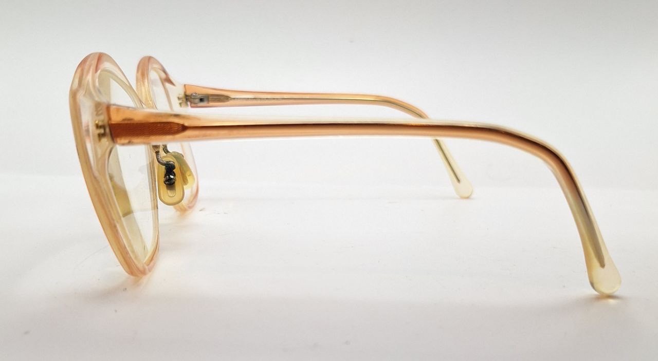 Vintage Classical Jazz Brown Translucent Oval Sun… - image 4