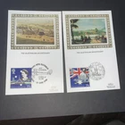 1988 GB Australian Bicentenary Benham cards stamps various post marks see 24-4