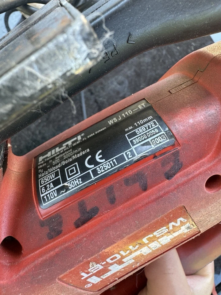 HILTI WSJ 110-ET Jig 110V and SF4000 - Image 2 of 4