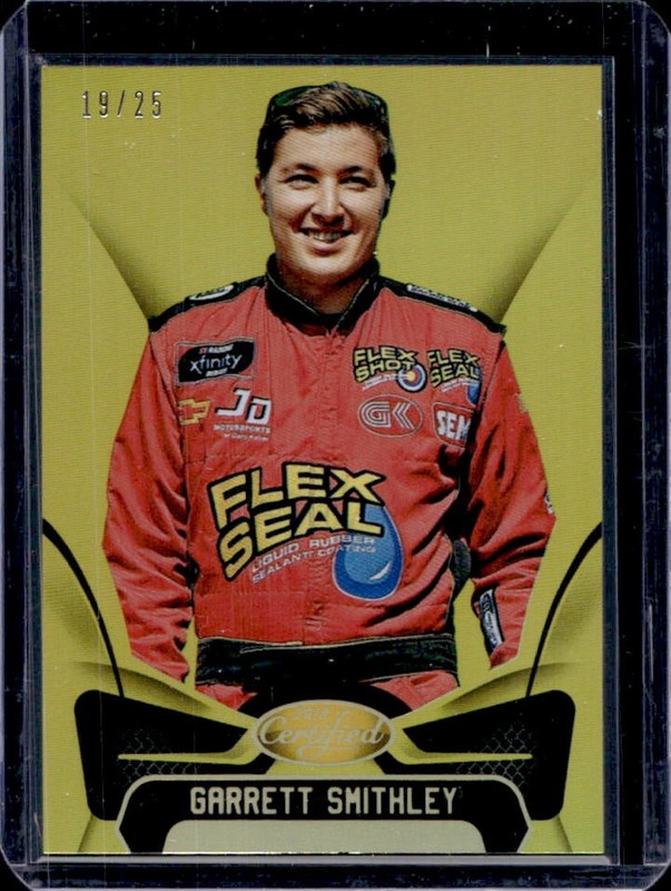 2018 Panini Certified Garrett Smithley Mirror Gold #/25