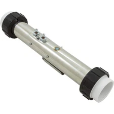 HYDRO-QUIP Heater Assy,Flo-Thru,Hydro-Quip,5.5kW,13" x 2.25",w/VH Studs