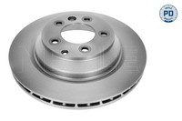 2X Meyle Bremsscheibe MEYLE-PD: Advanced Performance And Design. 115 523 0034/PD