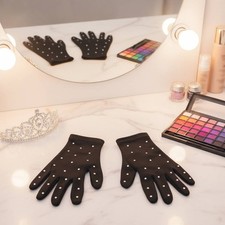 Figure Skating Gloves Stretchy Opaque Enchanting Glove Soft for Women, Adults