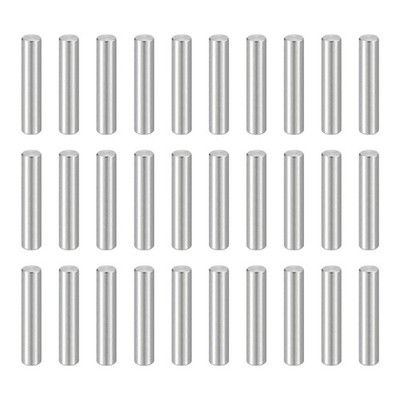 100pcs Dowel Pins M3.5(3.5mm) x 20mm Stainless Steel Shelf Support Peg Pin Rod