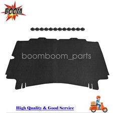 Fit For 2002-2009 Dodge Ram 2500 3500 Hood Insulation Pad Heat Shield With Clips
