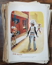 Playboy CARTOONS - Lot of 50 BUCK BROWN "GRANNY" Cartoons