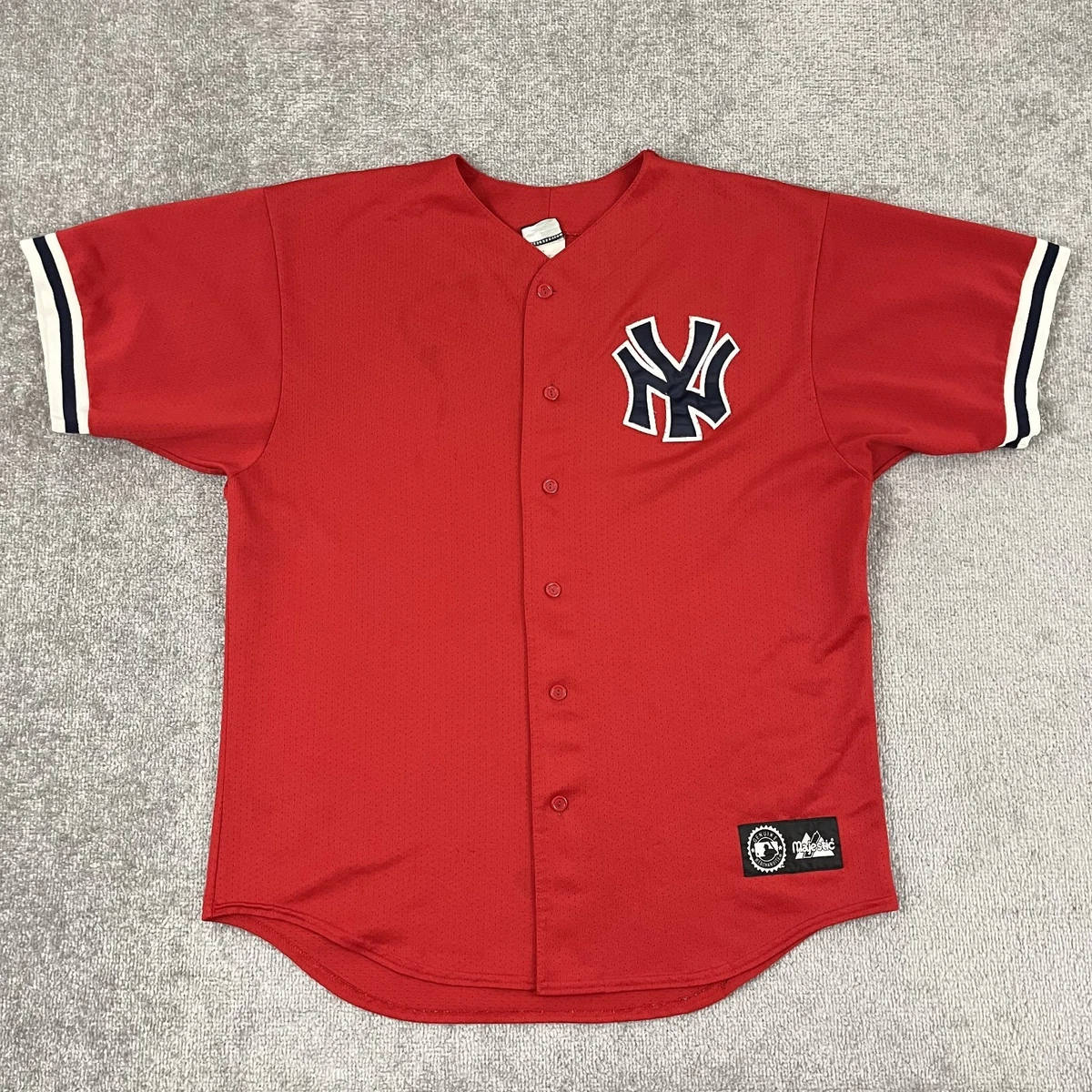 Majestic New York Yankees Red MLB Fan Apparel & Souvenirs for sale