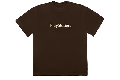 Travis Scott x PlayStation Motherboard Tee (Brown) - Large - DS