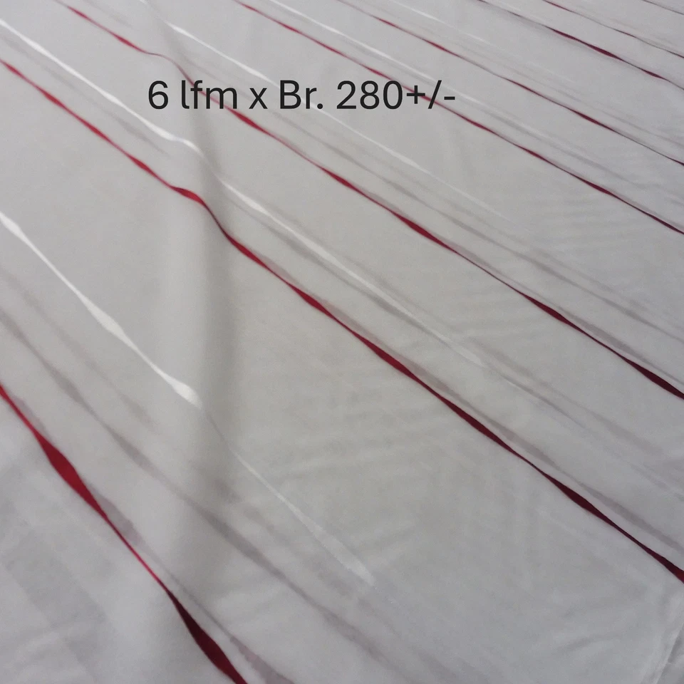 54,3 m Restmetragen Deko-u. Webgardinen, Breite 250-300cm ,  per m € 1,10 - Bild 4 von 4