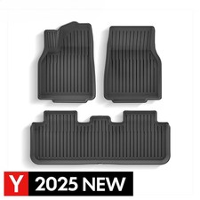 For Tesla Model Y Launch 2025 Floor Mat TPE Carpet Waterproof Weather-resistant