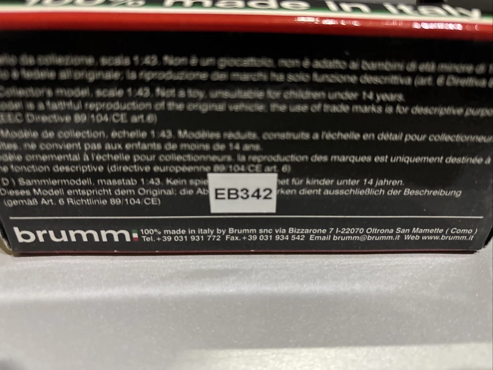 Brumm R548 Ferrari 512M ‘Young American Racing Team’ 12h Sebring 1971 - Immagine 3 di 3