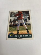 1992 Classic Draft Picks Autograph Dwight Maness (#56)
