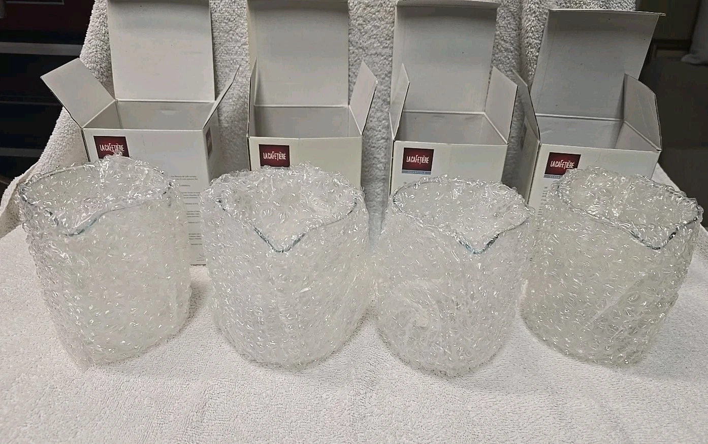 LOT 4 La Cafetiere 4 Cup Beaker Spare Replacment Jug C20104B