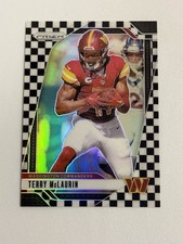 2024 Panini Prizm - Terry McLaurin #289 Black & White Checker Prizm