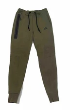 Nike Tech Fleece "Olive" Sportswear Jogger Sweatpants FB8002-222 Men's Size M