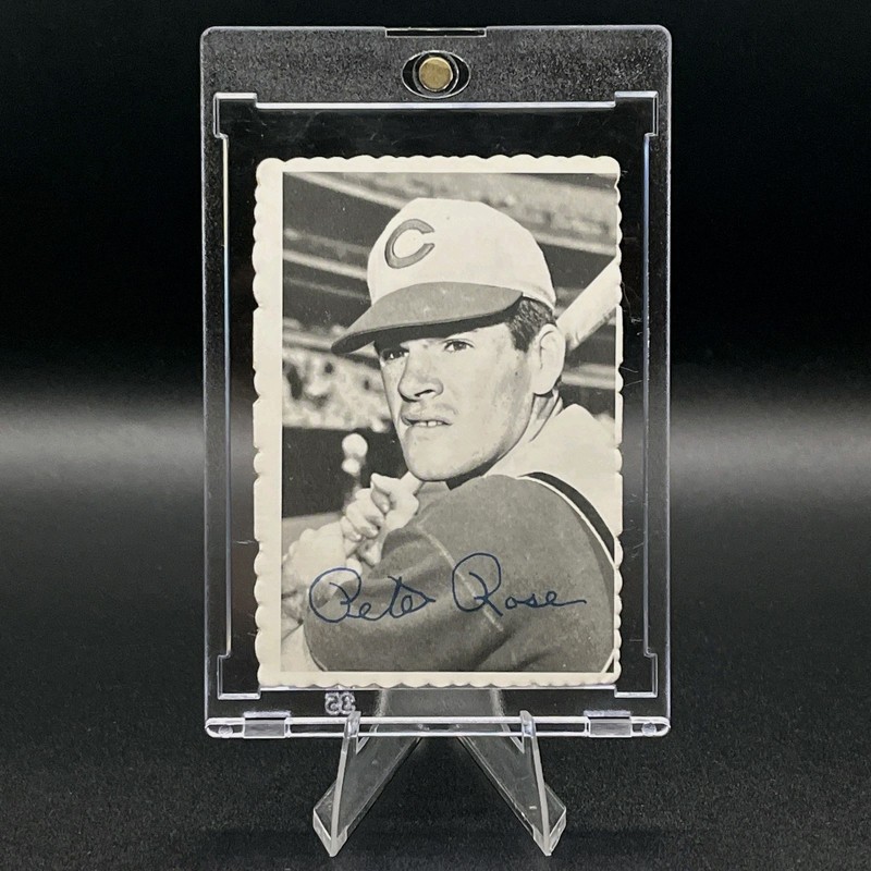 1969 Topps PETE ROSE "CHARLIE HUSTLE" Deckle Edge #21 🔥 LEGEND 🔥