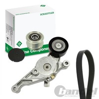Schaeffler INA KEILRIPPENRIEMEN-SATZ Passend FüR Audi A3 Ford Galaxy Seat Altea