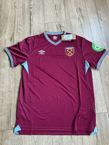 West Ham Utd Home Shirt Brand New 25/26 Large Adult Official Product Unsponsored