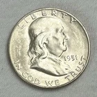 1951 S FRANKLIN HALF DOLLAR BU