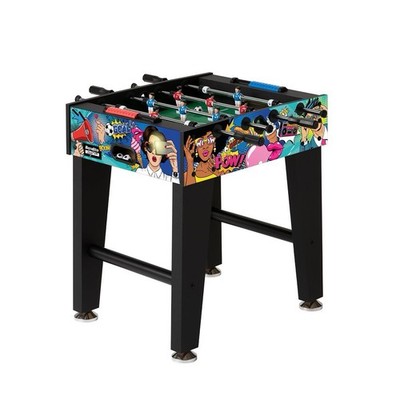 Bandito BigFun Comic Tischkicker kompakt für Spiel und Spaß Tischfussball Kicker