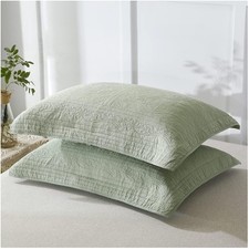 Stylish Quilted Pillow Shams, 2 Count