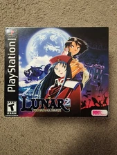 Lunar 2 Eternal Blue Complete PlayStation PS1 CIB w/All Extras! Never Played