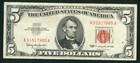 $5 1963 United States Note ** PAPER CURRENCY AUCTIONS — photo 2