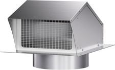 Roof Vent Cap 12 Inch Removable Roof Vent Dryer Vent Cap Stainless Steel Attic V