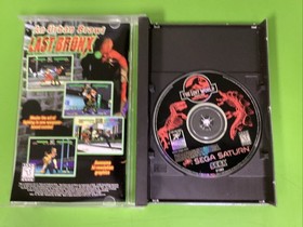 Lost World: Jurassic Park (Sega Saturn, 1997) CIB Manual (Tested & Working)