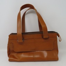 Spikes  Sparrow Leather Amity Cognac Tan Shoulder Bag Purse