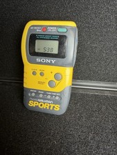 Sony Walkman SRF-M70 SPORTS AM/FM Radio Tested w/belt clip