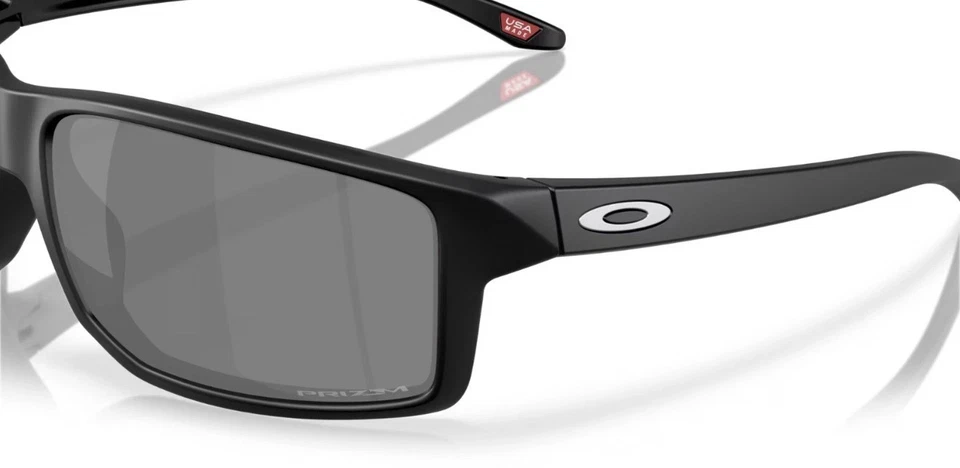 Очки солнцезащитные Oakley GIBSTON XL OO9470-0162 матовая черная оправа с черными линзами PRIZM - Изображение 2 из 4