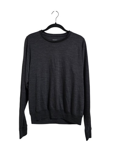 Icebreaker Women's Cool-Lite™ Sphere Long Sleeve Crew Charcoal Grey size S