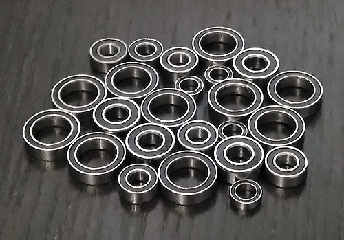 (24pcs) OFNA HYPER 10TT / HYPER 10SC Rubber Sealed Ball Bearing Set - Picture 1 of 1