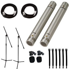 Samson C02 Pencil Condenser Mic + 2 Mic Stand...