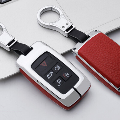 Zinc Alloy Key Case Cover Remote Fob Shell For Land Range Rover Evoque Discovery