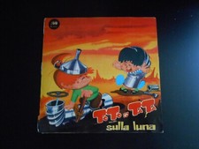 DISCO 45 GIRI TOTO e TATA SULLA LUNA/LA PRINCIPESSA SUL PISELLO 