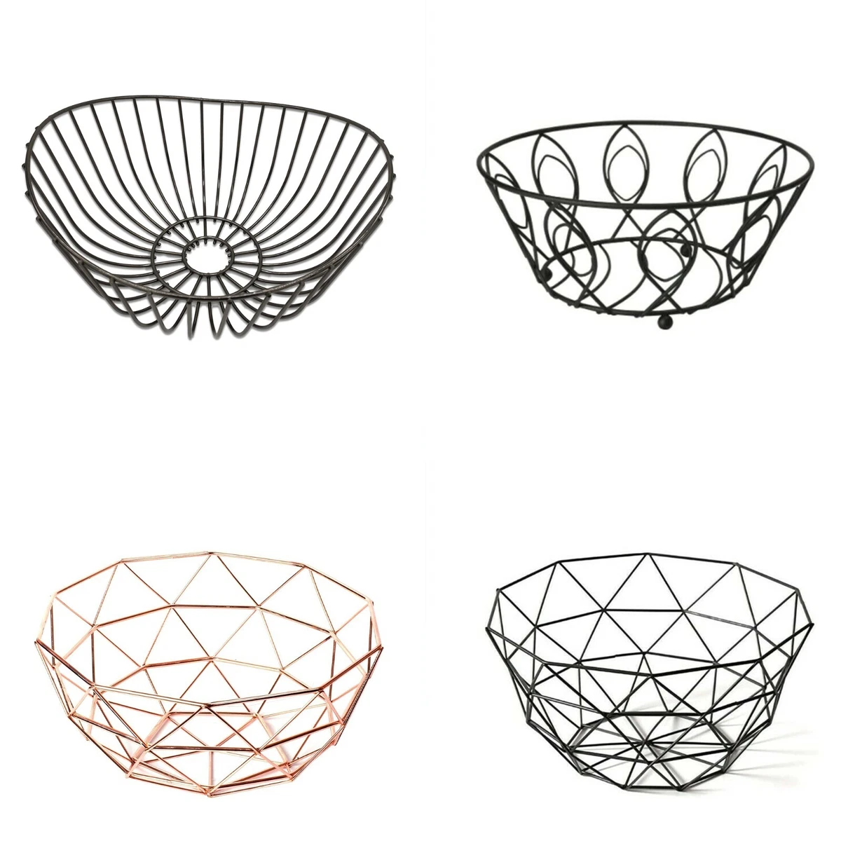 Wire basket 2024 table kmart