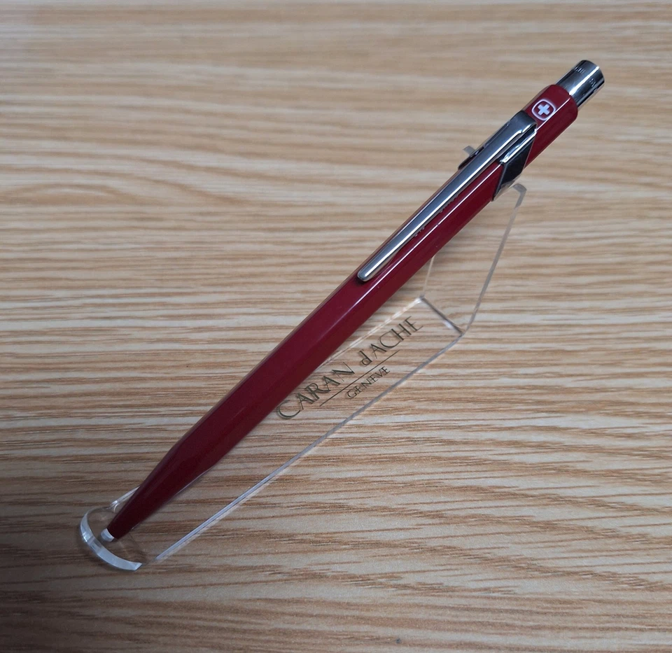 Caran d'Ache圆珠笔-红色 — 第 4/4 张图片