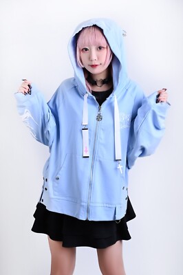 【AAKE】STUD OVER COTTON JP Studio D'artisan Plain Hoodie Men's Solid Zip-Up Hooded